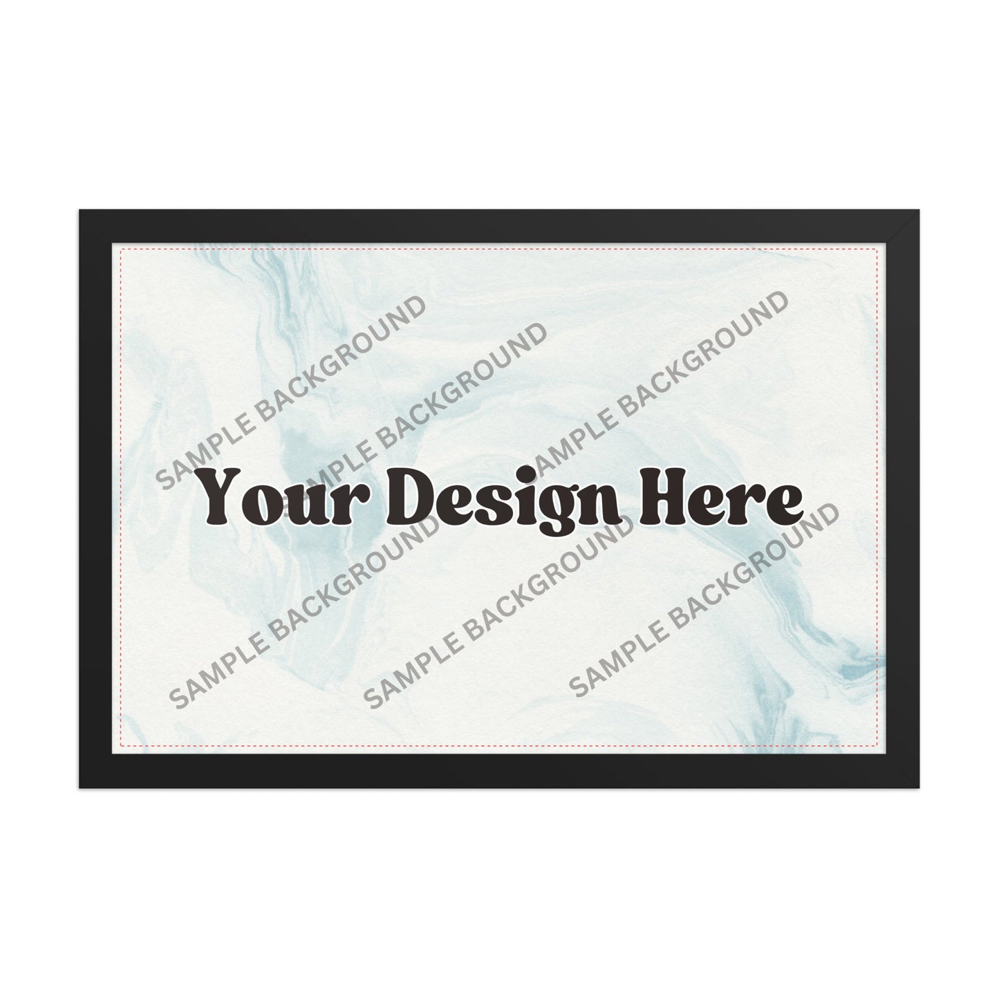 Design Your Own Framed poster