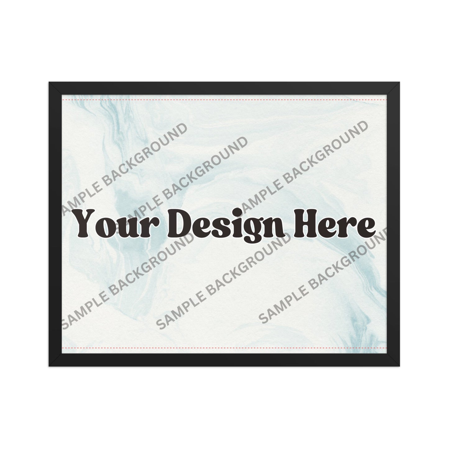 Design Your Own Framed poster