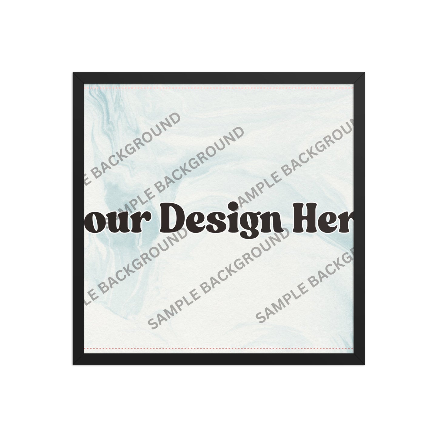 Design Your Own Framed poster