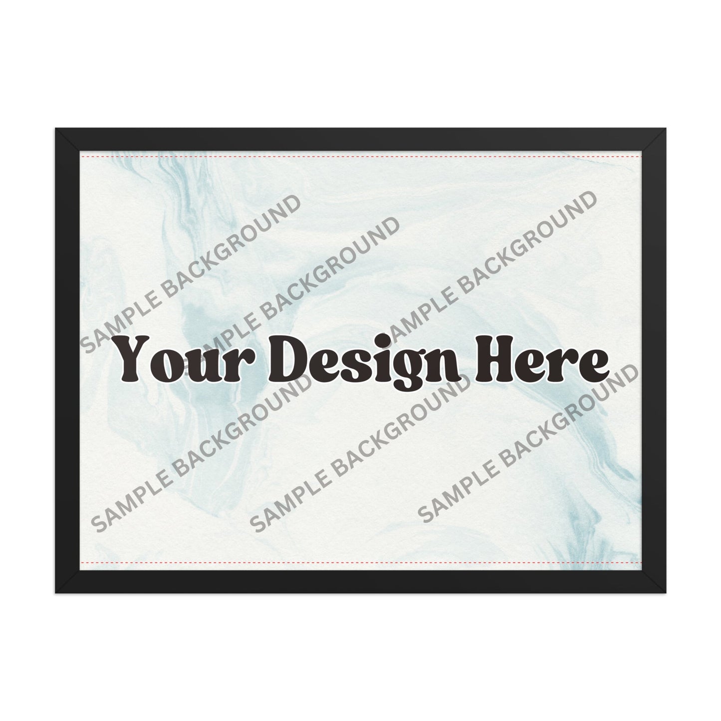 Design Your Own Framed poster
