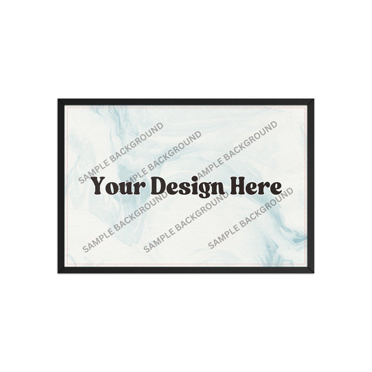 Design Your Own Framed poster