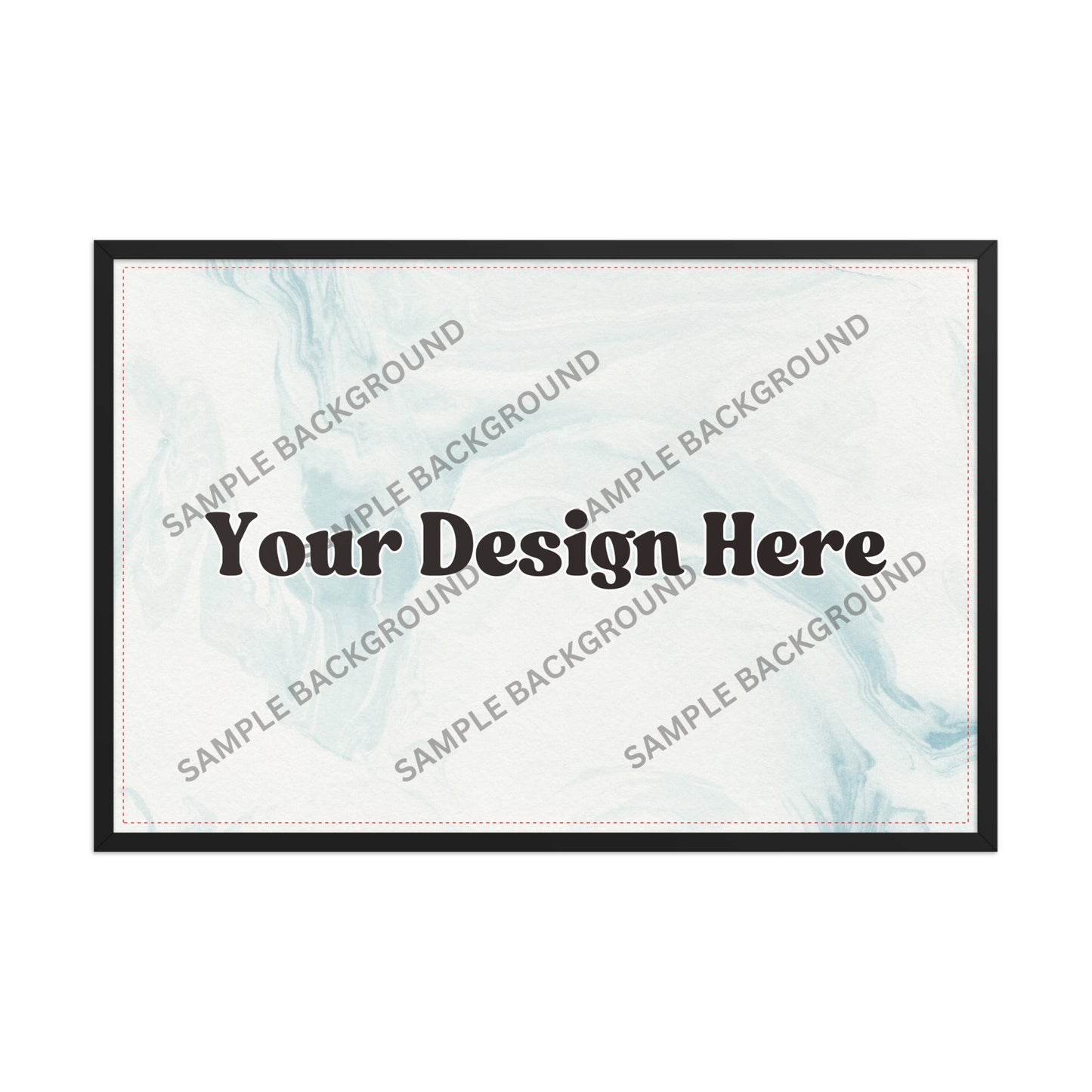 Design Your Own Framed poster