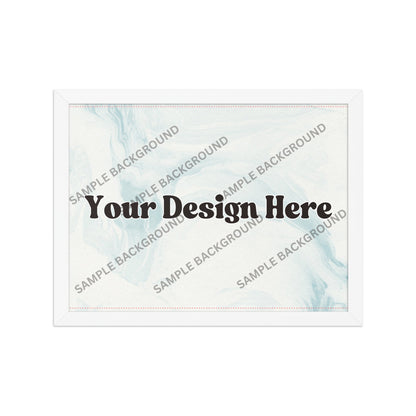 Design Your Own Framed poster