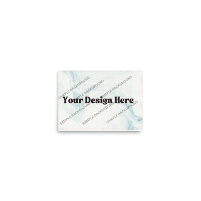 Design Your Own Enhanced Matte Paper Poster