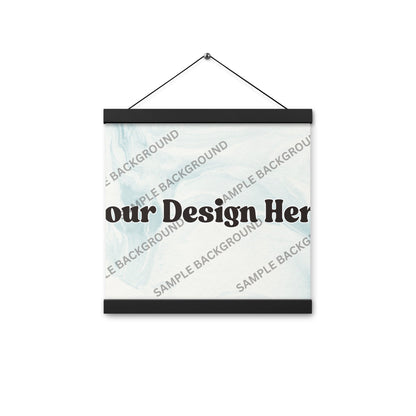 Design Your Own Poster With Hangers