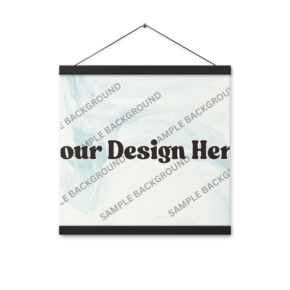 Design Your Own Poster With Hangers