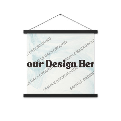 Design Your Own Poster With Hangers