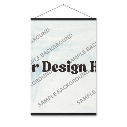 Design Your Own Poster With Hangers