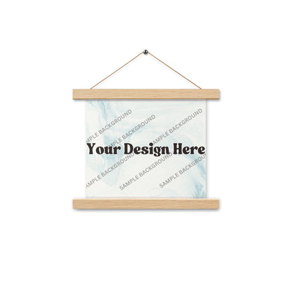 Design Your Own Poster With Hangers