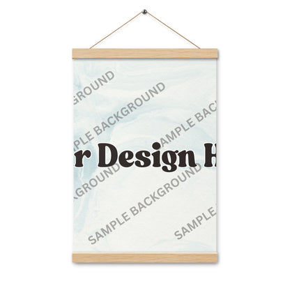 Design Your Own Poster With Hangers