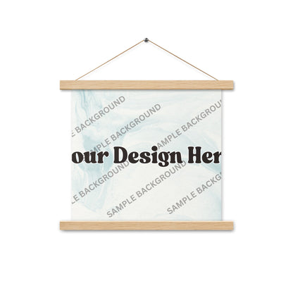 Design Your Own Poster With Hangers