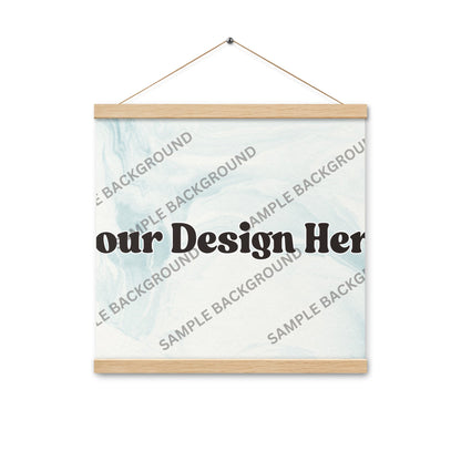 Design Your Own Poster With Hangers