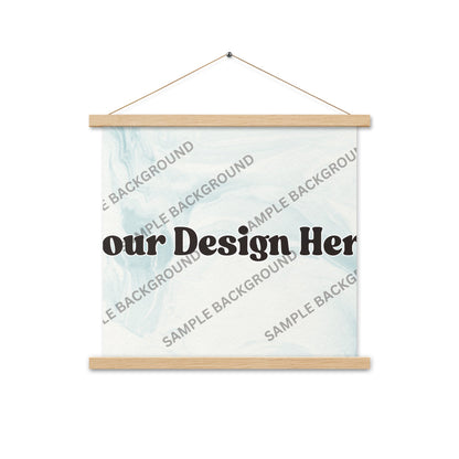 Design Your Own Poster With Hangers