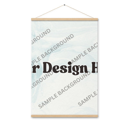 Design Your Own Poster With Hangers
