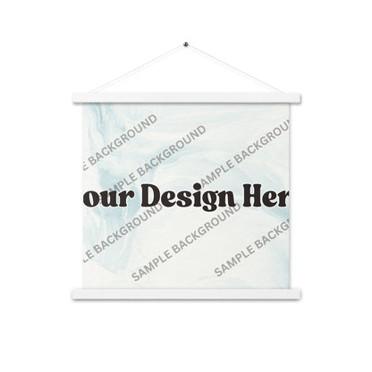 Design Your Own Poster With Hangers