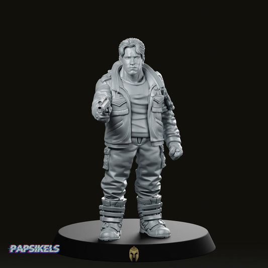 Evil Barry Mcguffin Future Killer Miniature