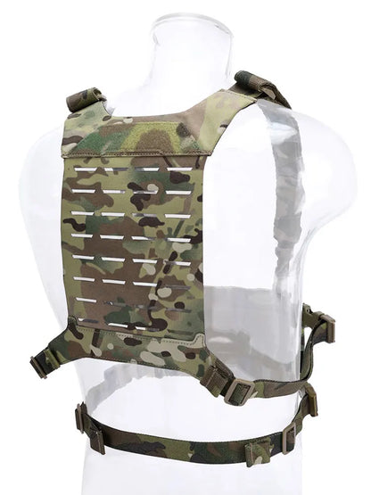 Tactical D3 SS MK Chest Rig Hunting Airsoft MOLLE Vest Chest Rig Strap Universal Vest Back Panel Equipment Accessories