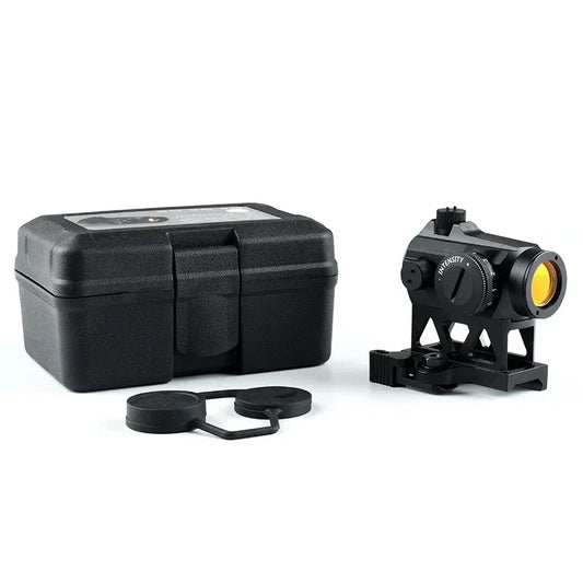 Tactica Compact Red Dot Sight 2 MOA Reflex Airsoft Optics Scope Mini RifleScope with 20mm Mount Hunting Accessories