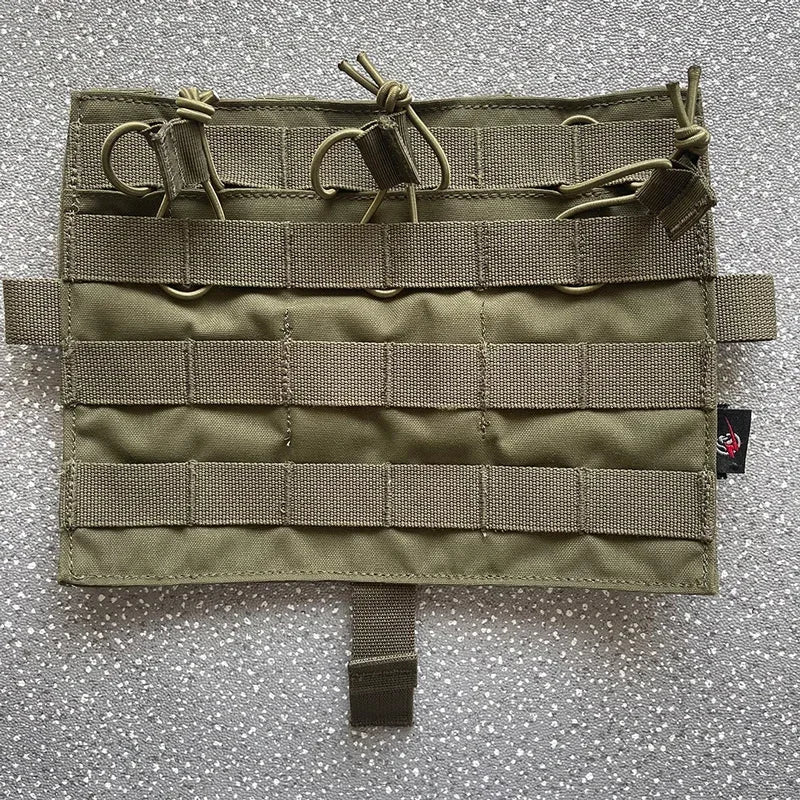 Multicam Magazine Pouch Tactical Vest Front Plate Mag Bag Airsoft Detachable Triple Molle Pouch Accessories