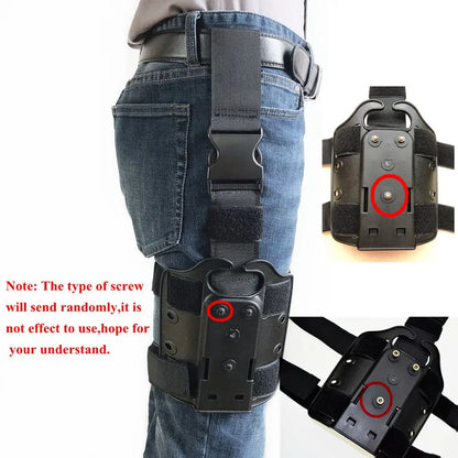 Airsoft P226/1911/Glock 17 19/M9/USP Universal Gun Holster Drop Leg Platform Hunting Holster Accessories