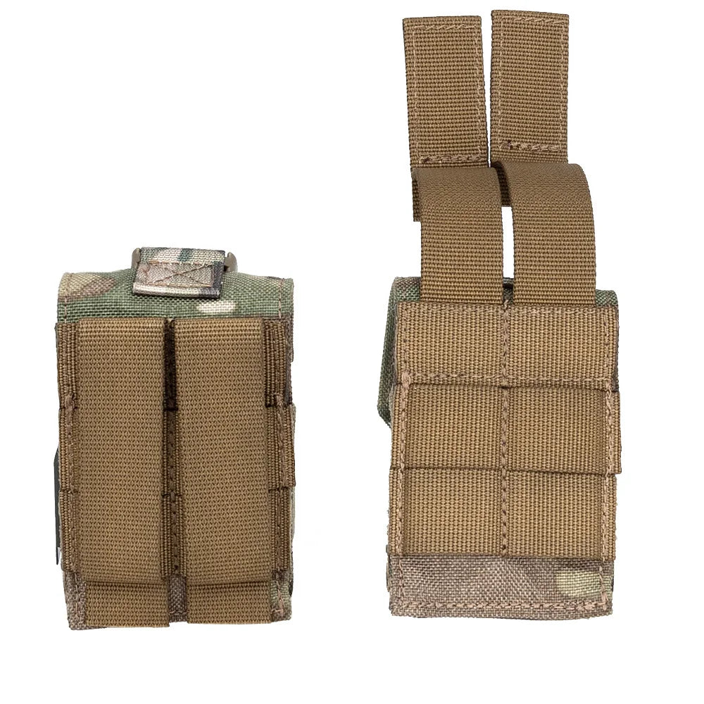 Tactical Molle Grenade Pouch For M6 M33 M69 Frag Small GP Tool Bag Compact Utility Fanny Mini Pack Airsoft Belt Accessories Gear