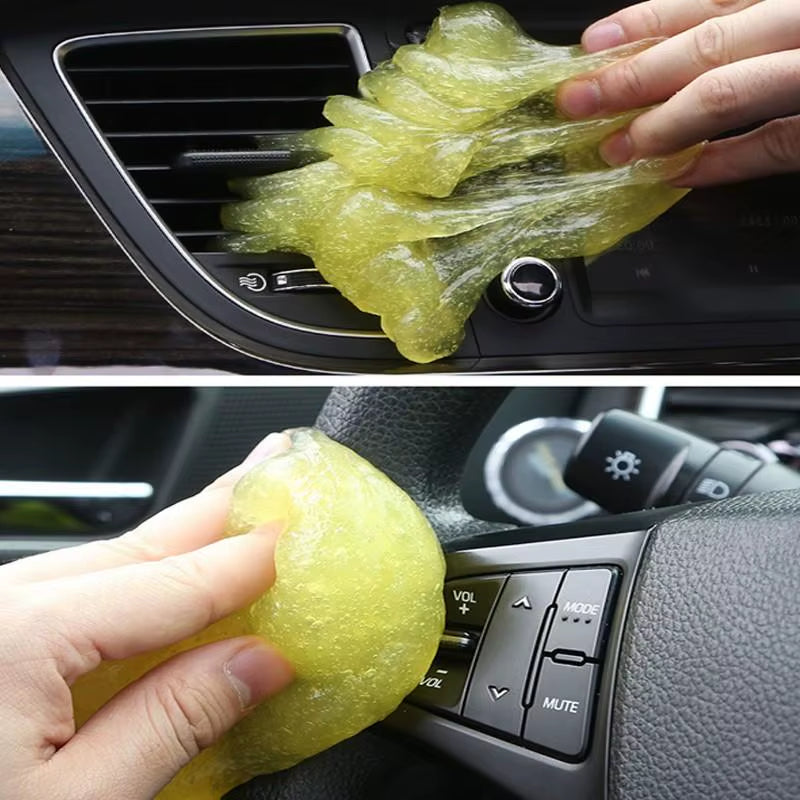60Ml Super Auto Car Cleaning Pad Glue Powder Magic Cleaner Dust Remover Gel Home Computer Keyboard Clean Tool Dropship