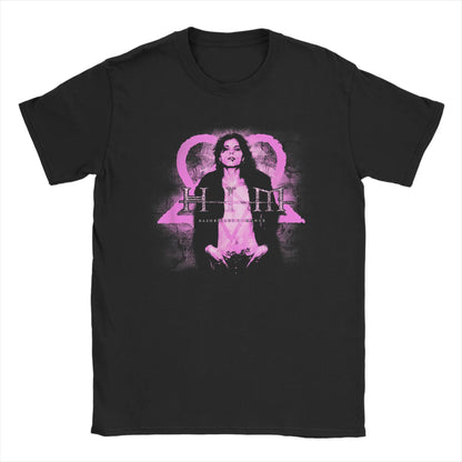 Harajuku T Shirt Him Band Ville Valo Omate Cotton T Shirts  Hippie Tshirt for Adult Summer Y2K Fun Casual Short Sleeve Clothing