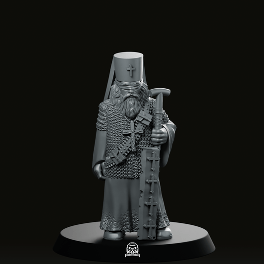 Trench Crusade  Fanatic Priest With Sword 2 Miniature
