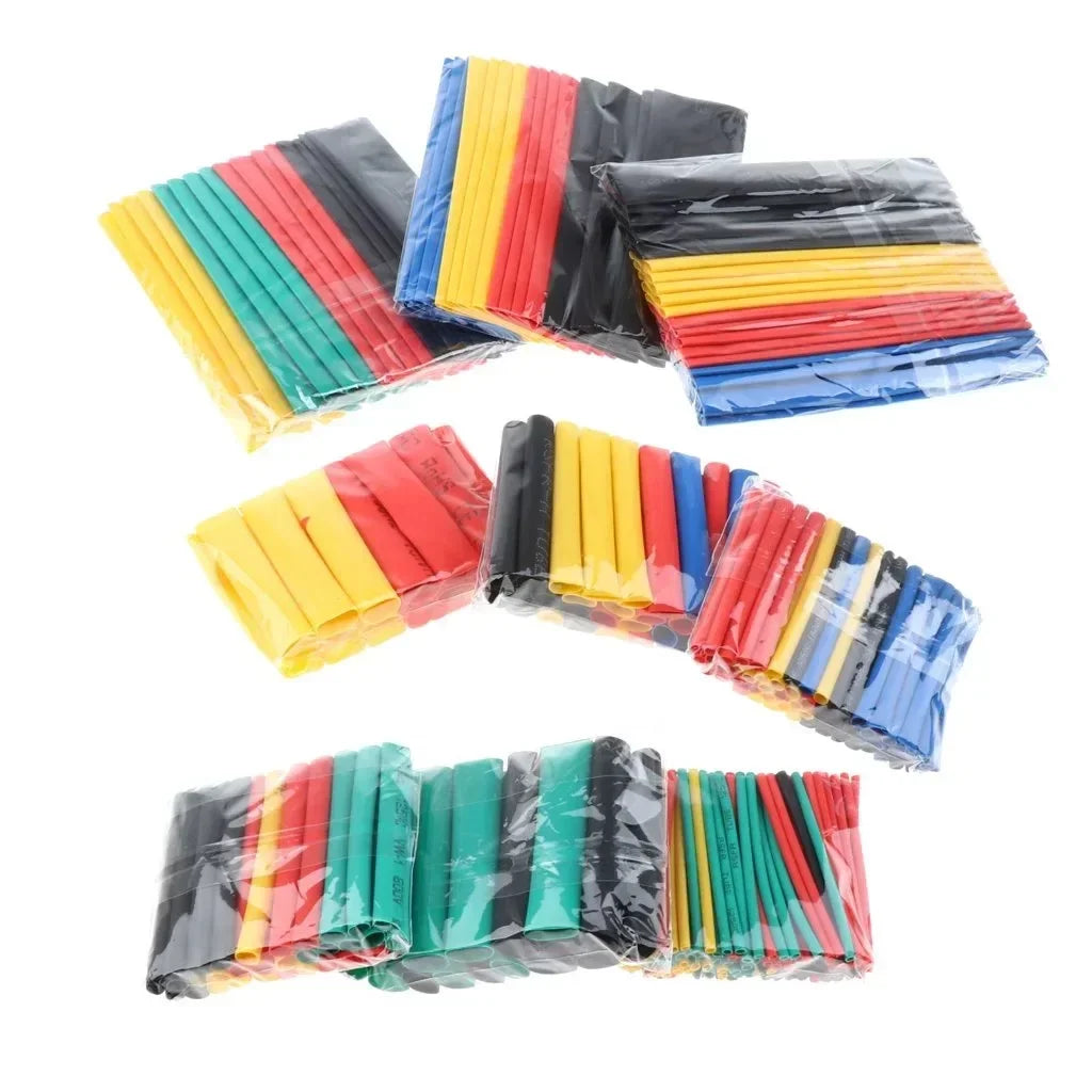 Heat Shrink Tube Kit Thermoresistant Tubing Heat Shrink Wire Wrapping Electrical Connection Cable Insulation Sleeved Protecter