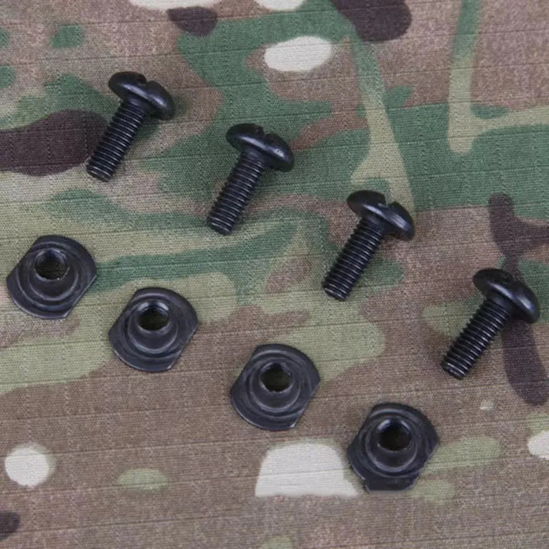 SINAIRSOFT 4 PCS/Set Tactical Training MICH Helmet FAST Helmet Screw Airsoft Hunting Paintball Safety Sports Sport Accessories