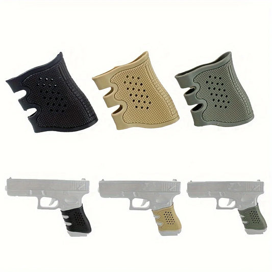 Tactical Pistol Rubber Grip Anti Slip Glove for Glock 17 19 20 21 22 23 31 32 Tactical Hunting Accessories
