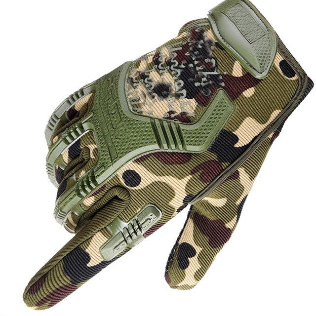 Tactical Military Gloves Half Finger Paintball Airsoft  Gloves Protective Gear-10