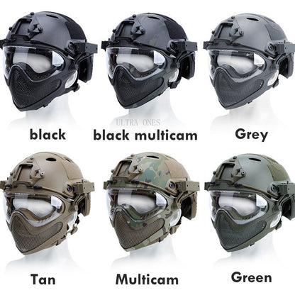 Tactical Helmet Military Game Cs Airsoft-1