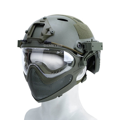 Tactical Helmet Military Game Cs Airsoft-7