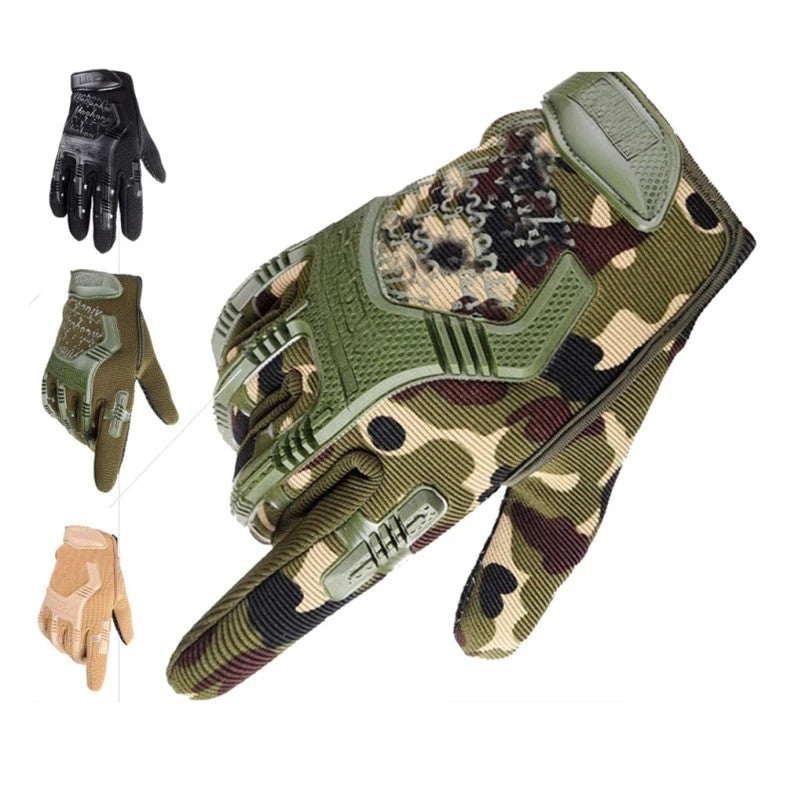 Tactical Military Gloves Half Finger Paintball Airsoft  Gloves Protective Gear-0