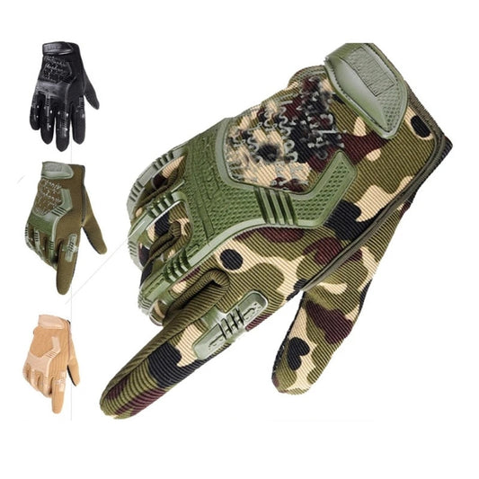 Tactical Military Gloves Half Finger Paintball Airsoft  Gloves Protective Gear-0