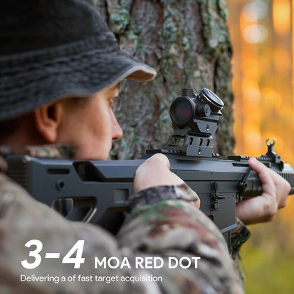 1x22mm Red Dot Sight 3 MOA Red Dot Scope Airsoft-3