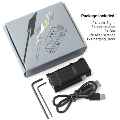 Tactical Laser Sight Pistol USB Rechargeable Green Red Laser Sight Airsoft-4
