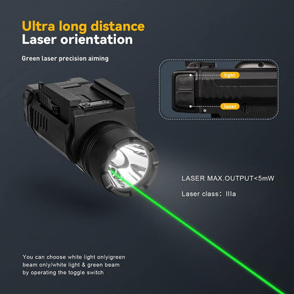 1000 Lumens Tactical LED Weapon Gun Light Military Airsoft-1