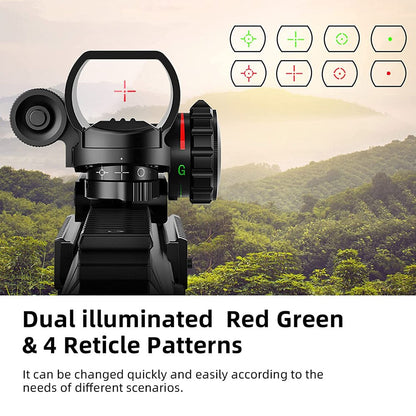 Tactical Reflex Red Green Laser Scope-4