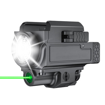 800 Lumens Pistol Light with Green Laser Tactical LED Airsoft-7