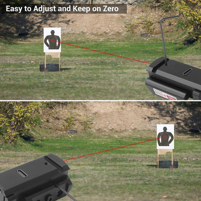 Tactical Laser Sight Pistol USB Rechargeable Green Red Laser Sight Airsoft-5