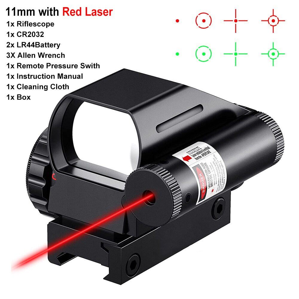 Tactical Reflex Red Green Laser Scope-8