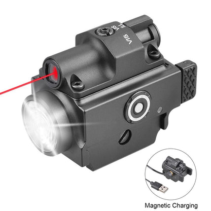 800 Lumens Pistol Light with Green Laser Tactical LED Airsoft-9