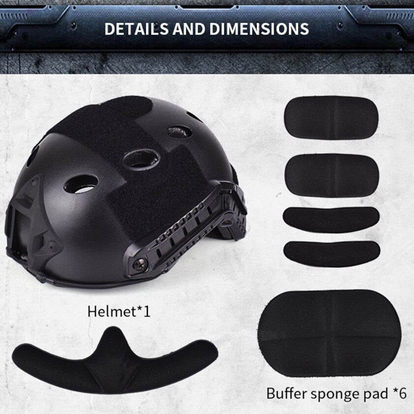 Tactical Airsoft FAST Helmet-2