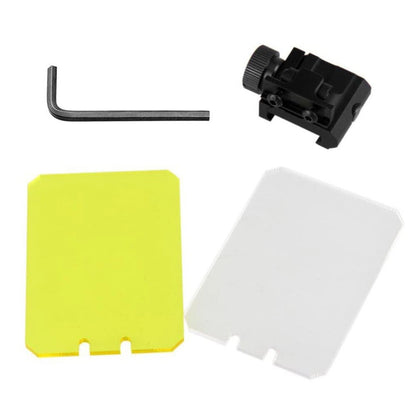 Optic Scope Lens Shield Protector Square Foldable Optic Sight Airsoft-4