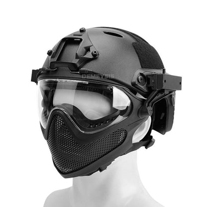 Tactical Helmet Military Game Cs Airsoft-6
