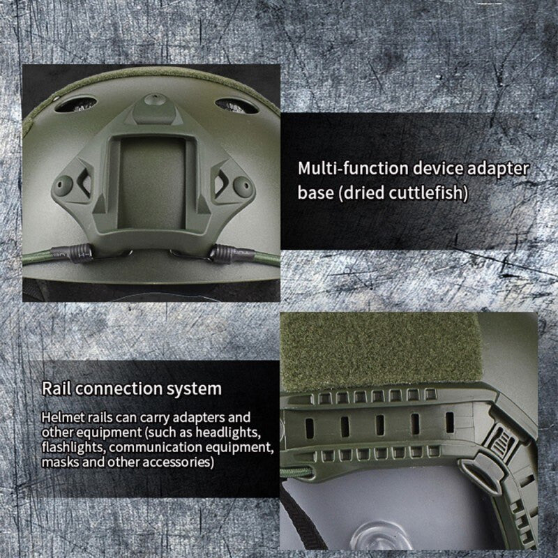 Tactical Airsoft FAST Helmet-5