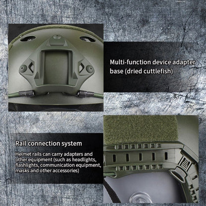 Tactical Airsoft FAST Helmet-5