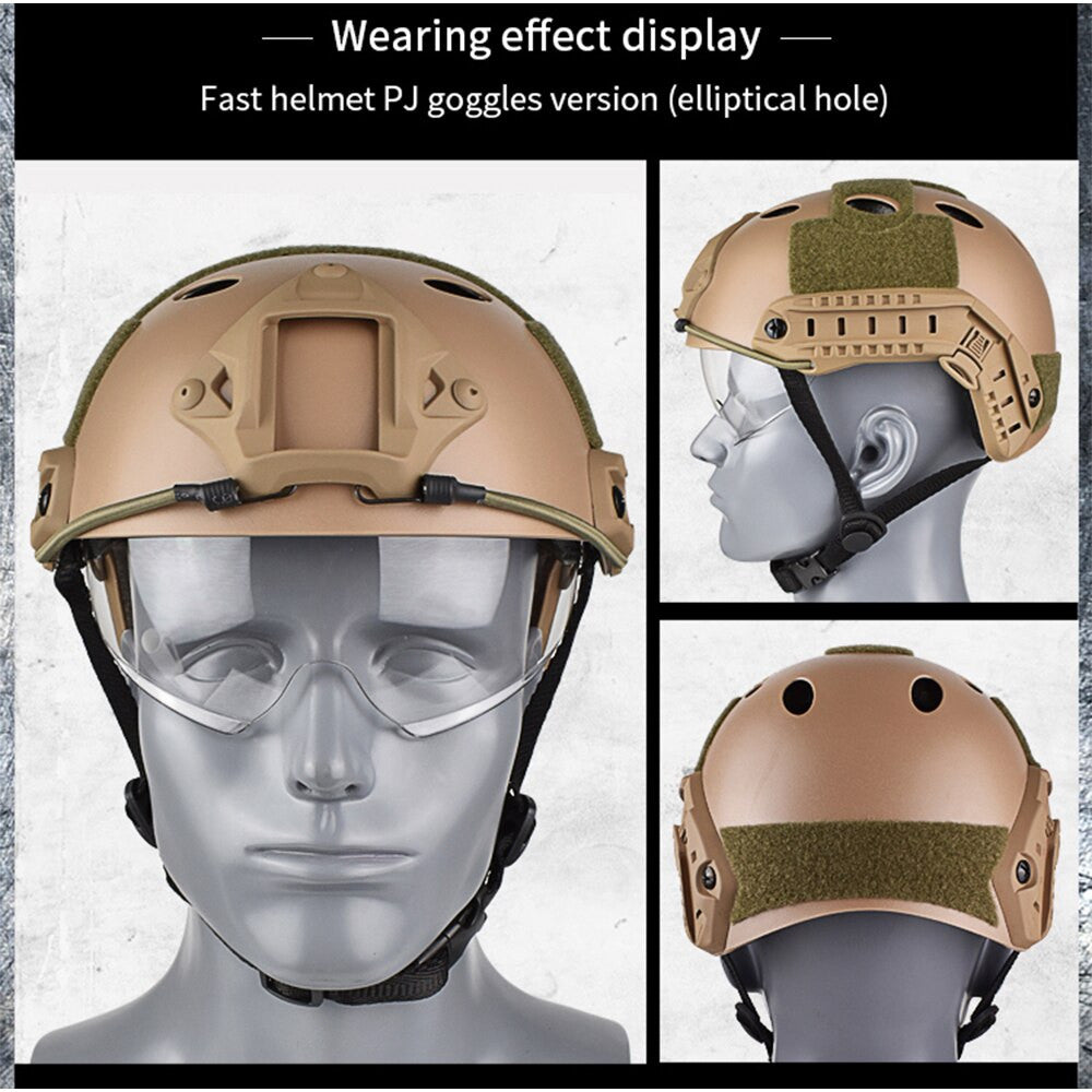Tactical Airsoft FAST Helmet-4